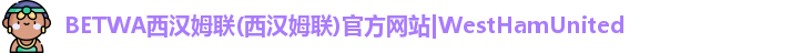 bw必威西汉姆联官网
